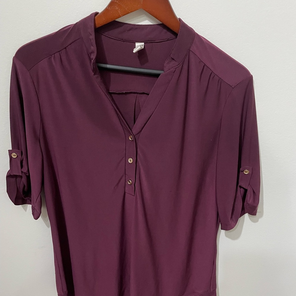 PerSeption Concept Women's Blouse in Plum